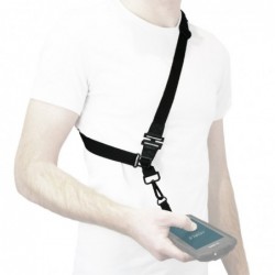 Universal breakaway shoulder strap - 1 attachment point