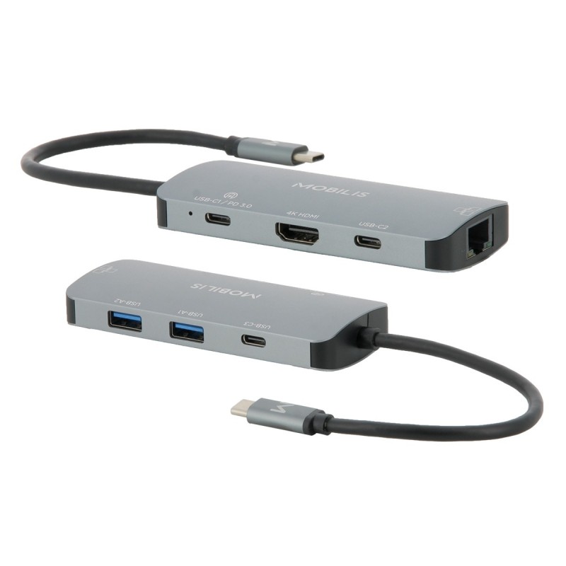 Docking station 7 ports 100W  pour PC/Mac/Smartphone & Tablette